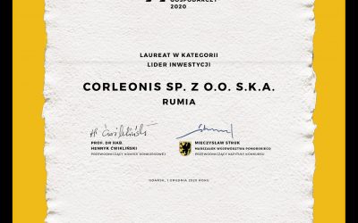 Corleonis laureatem Gryfa Gospodarczego!